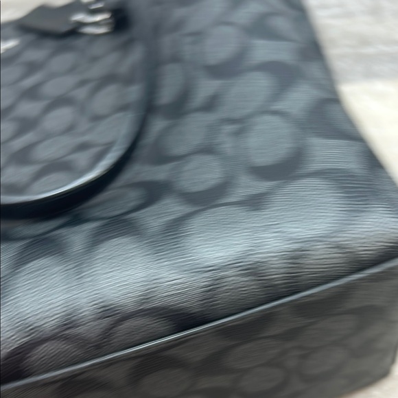 *8537 Coach black tote bag - Picture 11 of 12